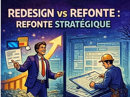 Refonte site internet landing page SaaS