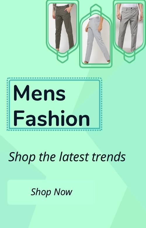 Men fashion category banner - generatedWithSivi