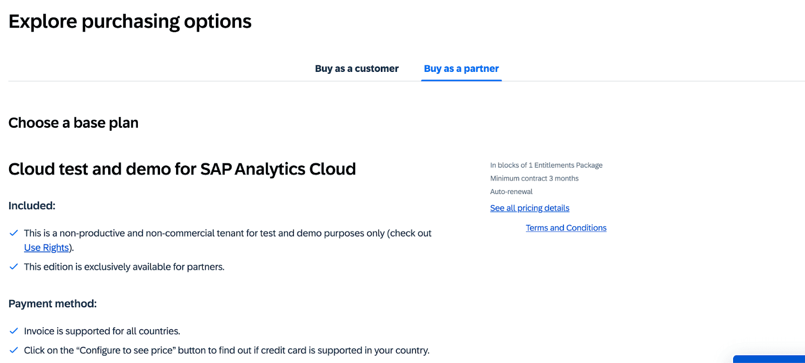 SAP Analytics Cloud Pricing