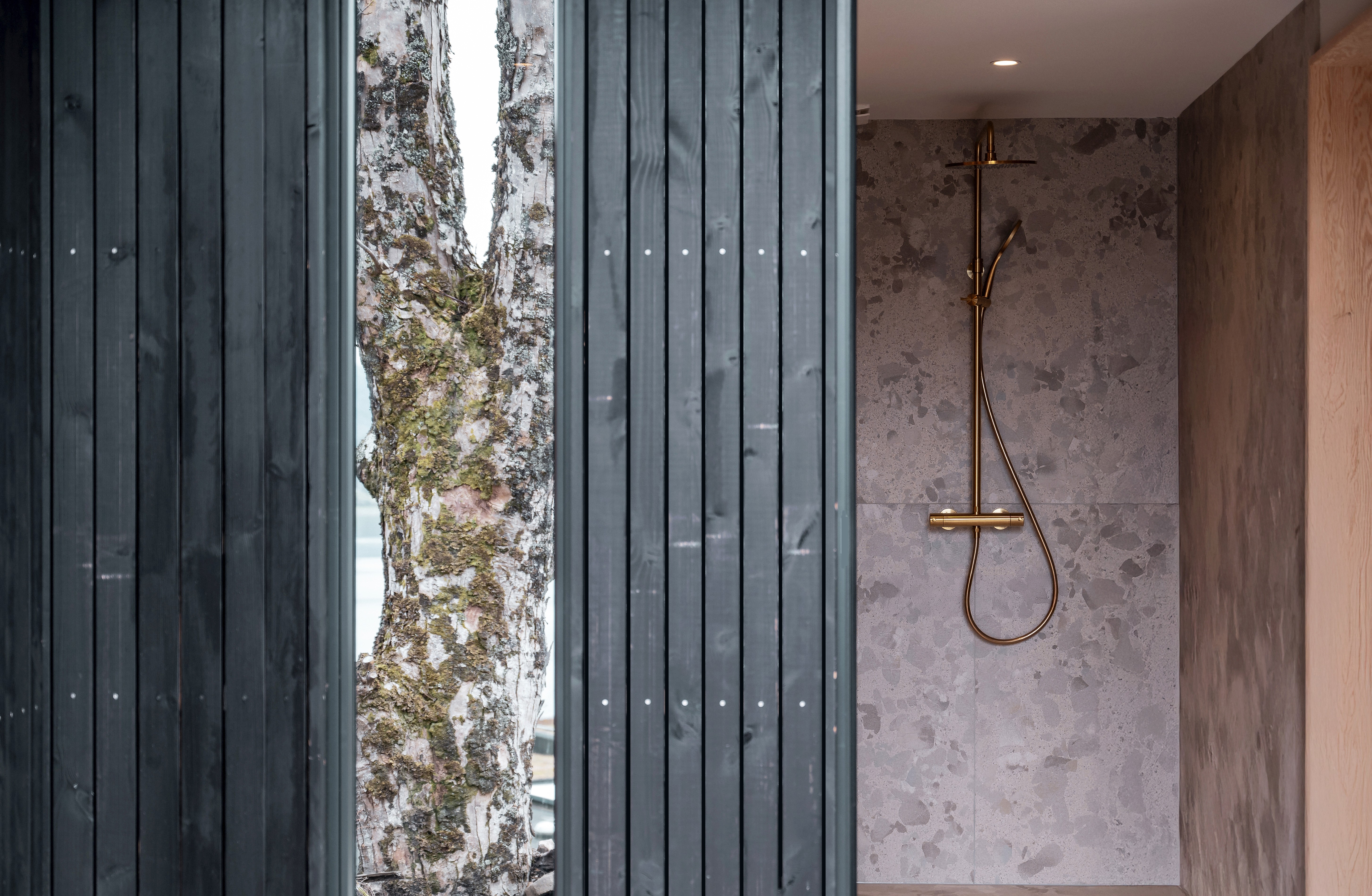 Distillery cabins for Isle of Raasay distillery - design by S+Co and Corr Cabins