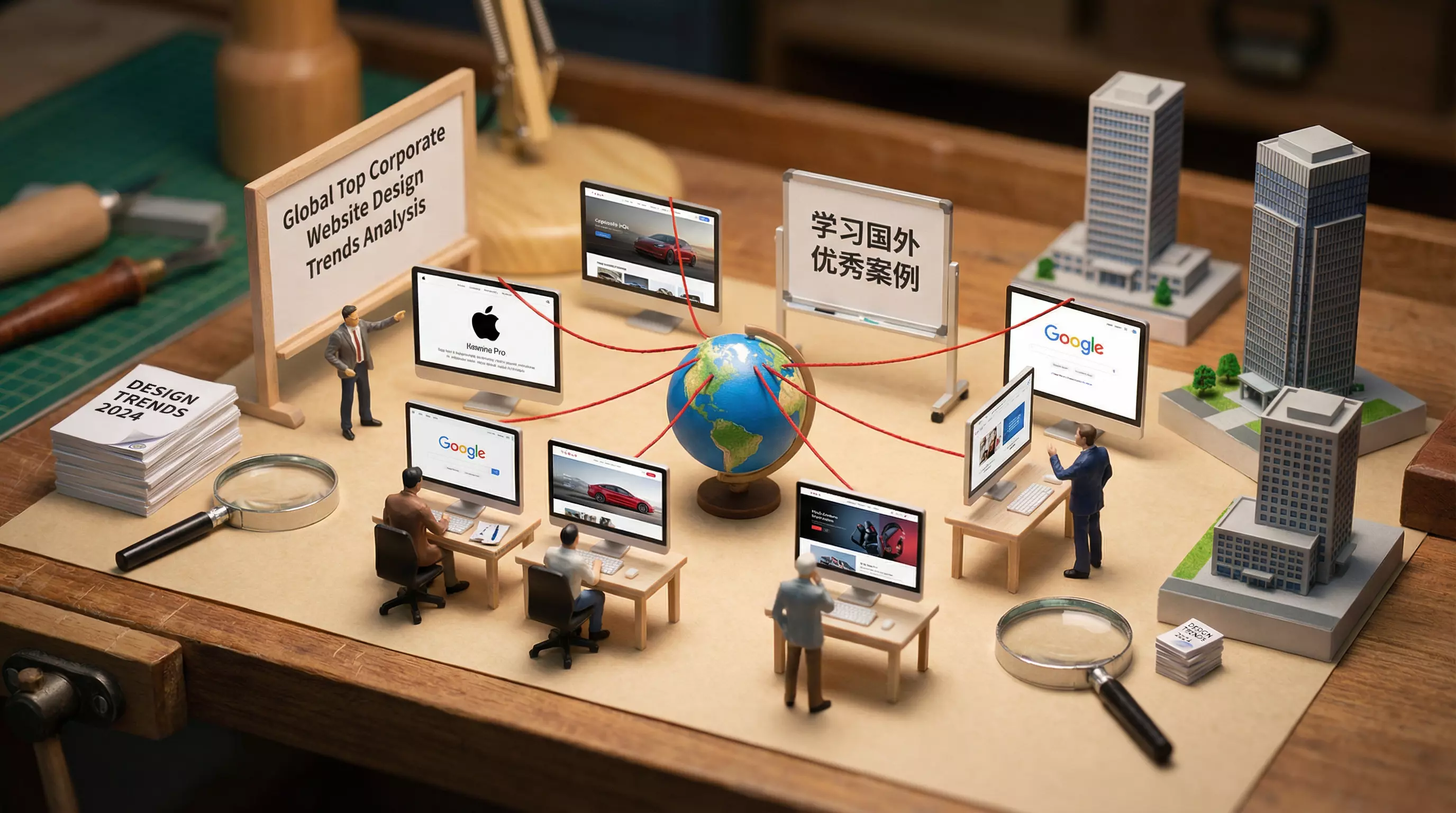 全球顶级企业官网设计趋势分析:学习国外优秀案例