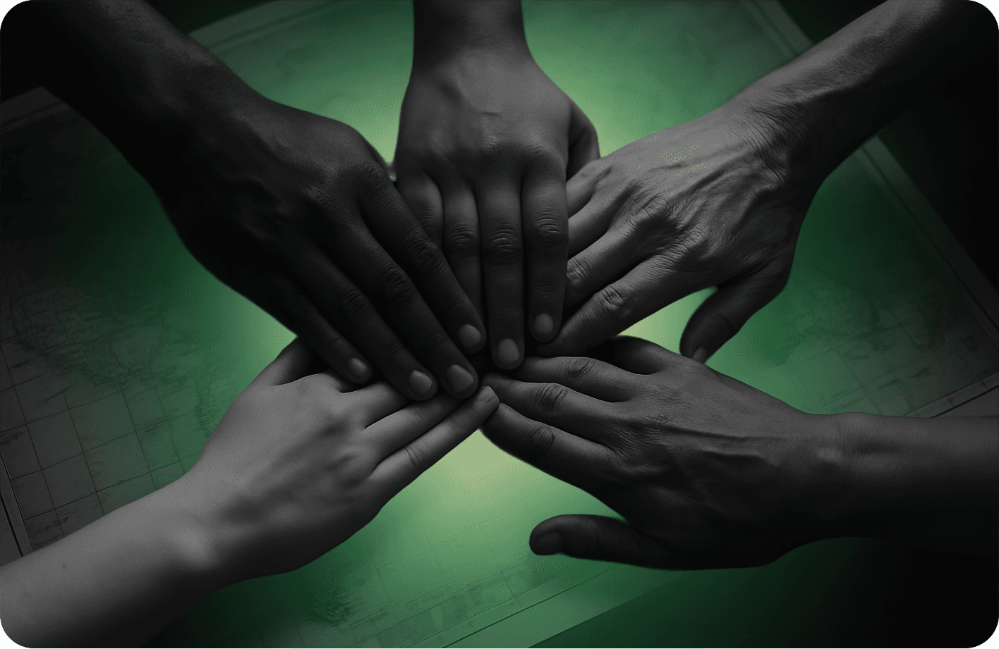 a black and white living room with a large tv