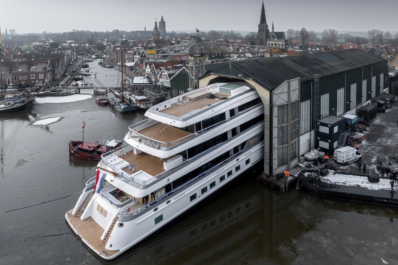 A man with Surfboard