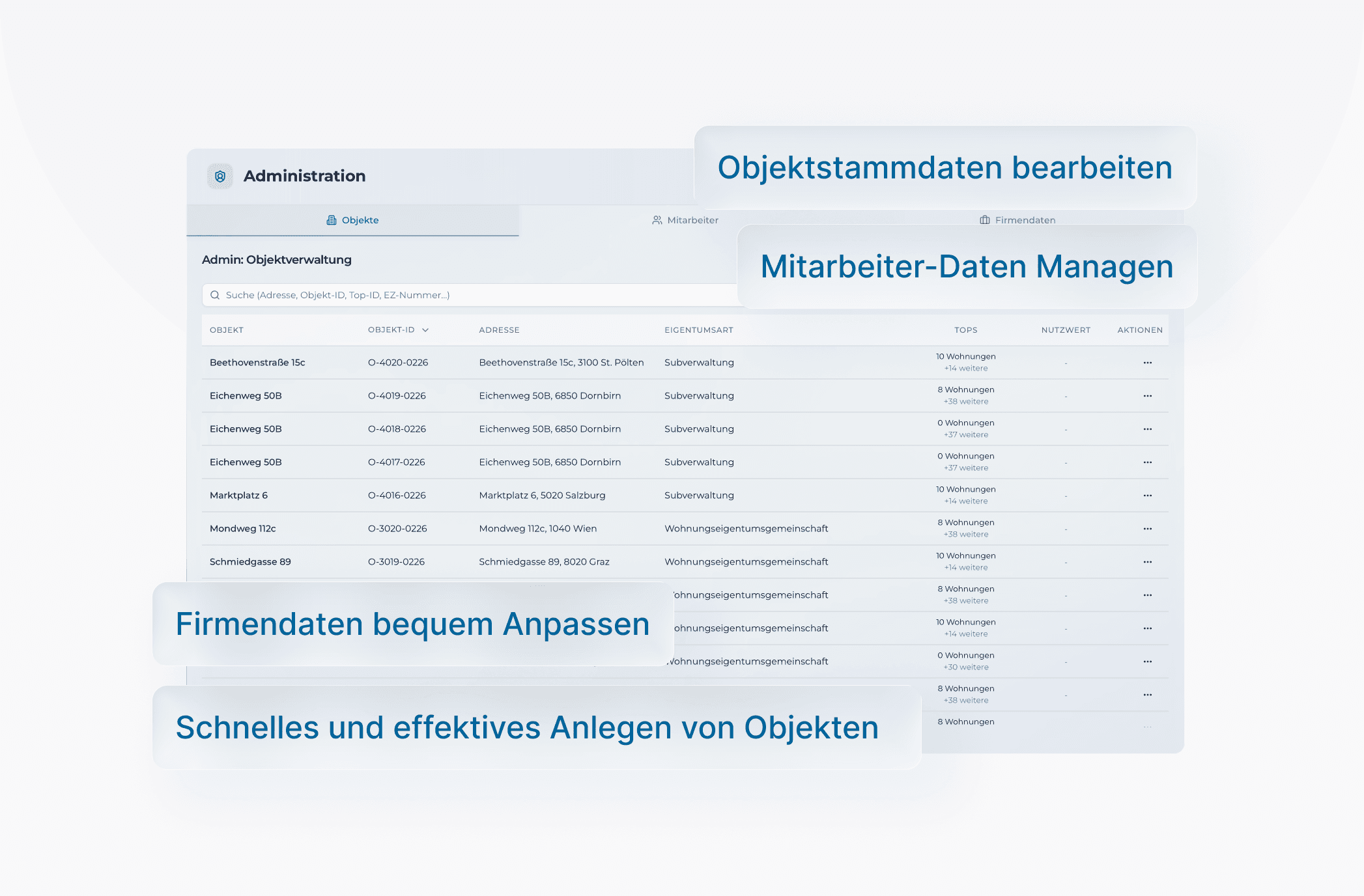 Bild für das Admindashboard