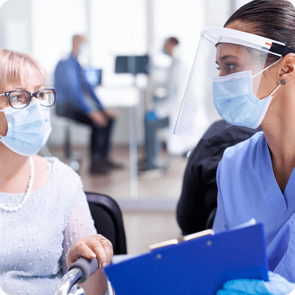 Doctor working