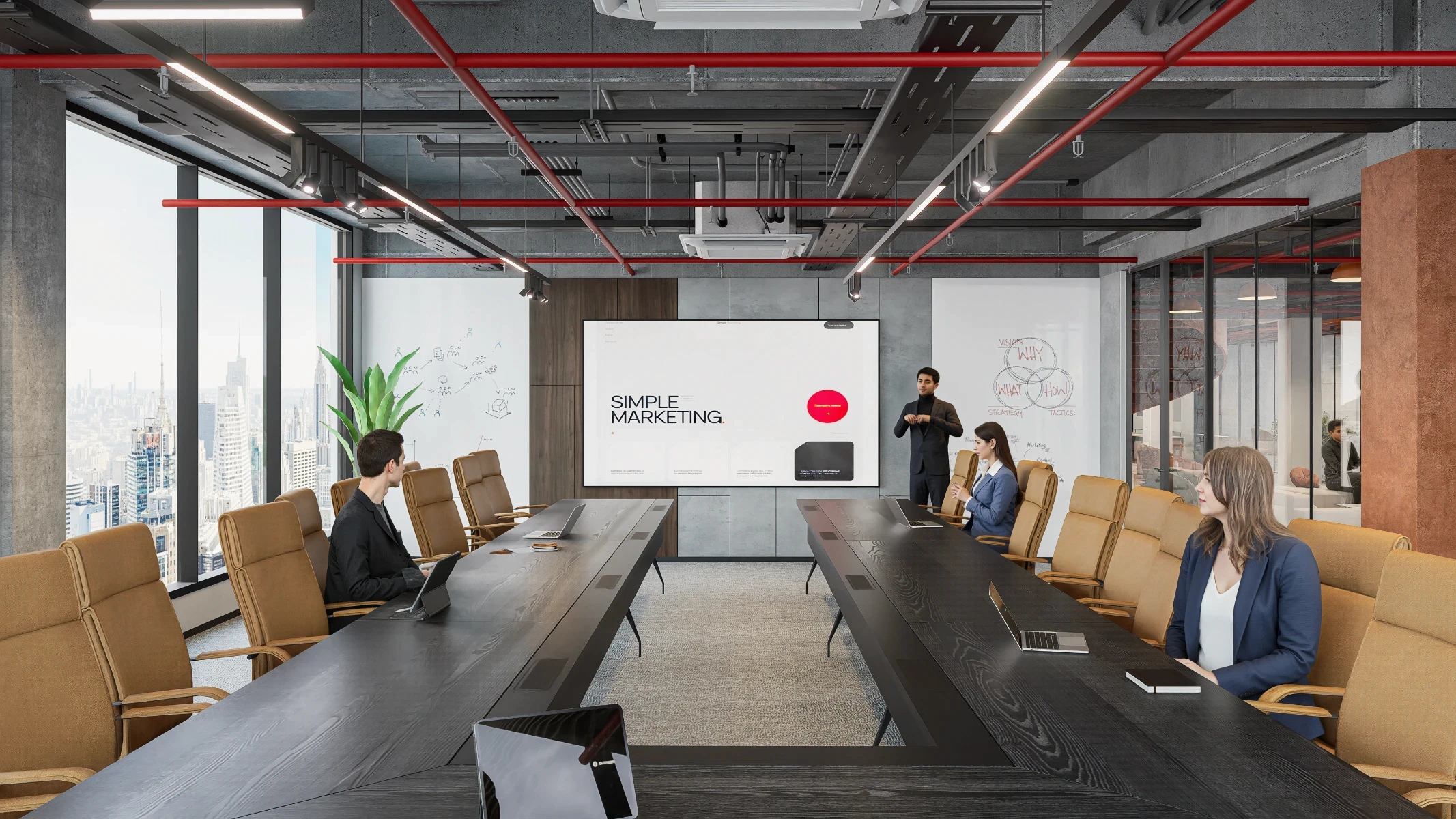 Quality Care hospital's workspace passage way
