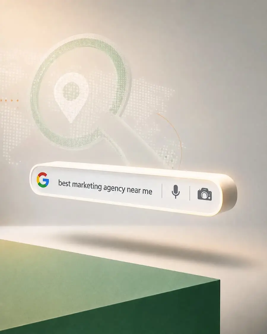 3D Google Search Bar