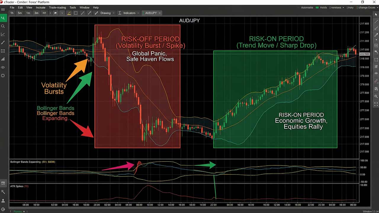JPY Crosses (High Reaction to Sentiment)