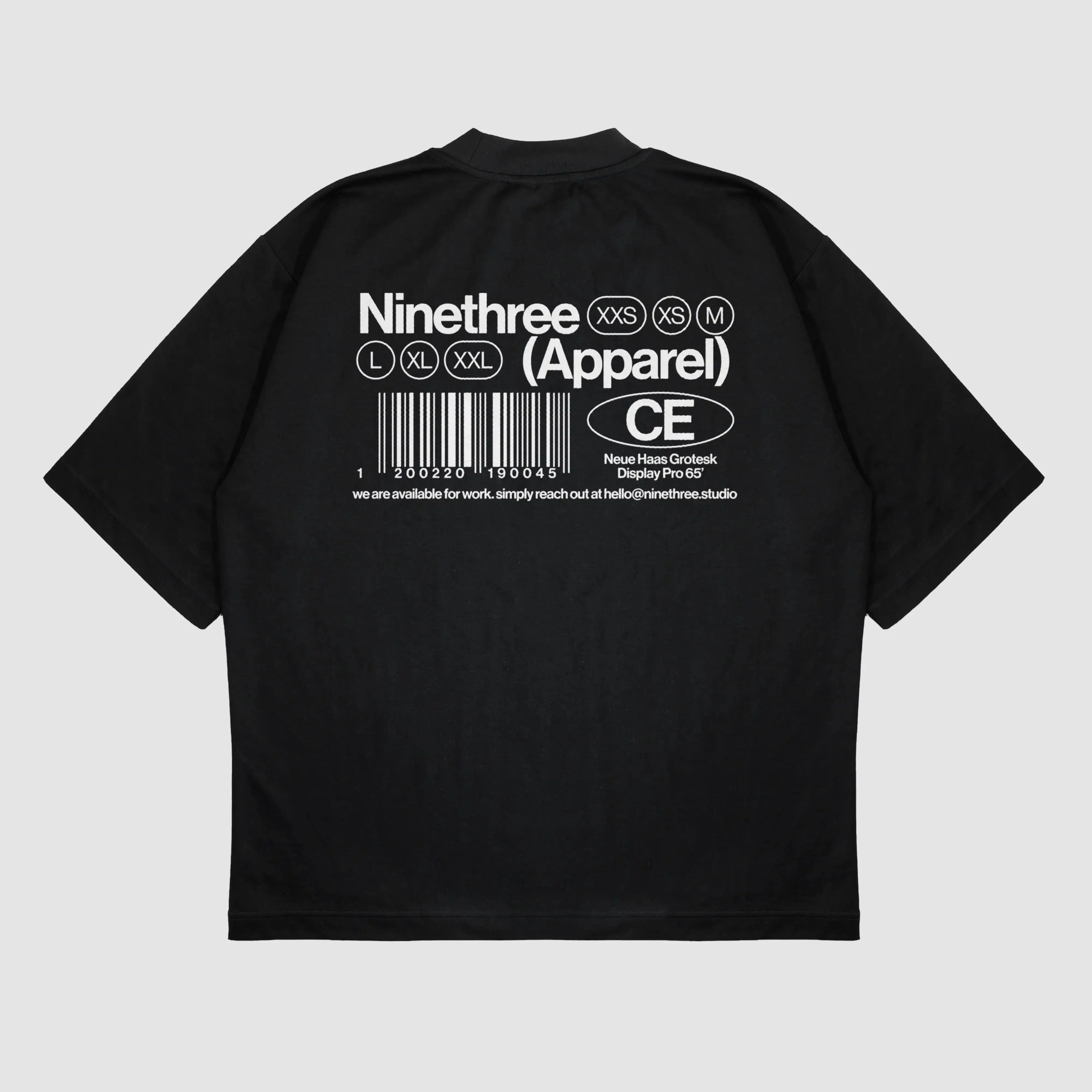 ninethree t-shirt mockup