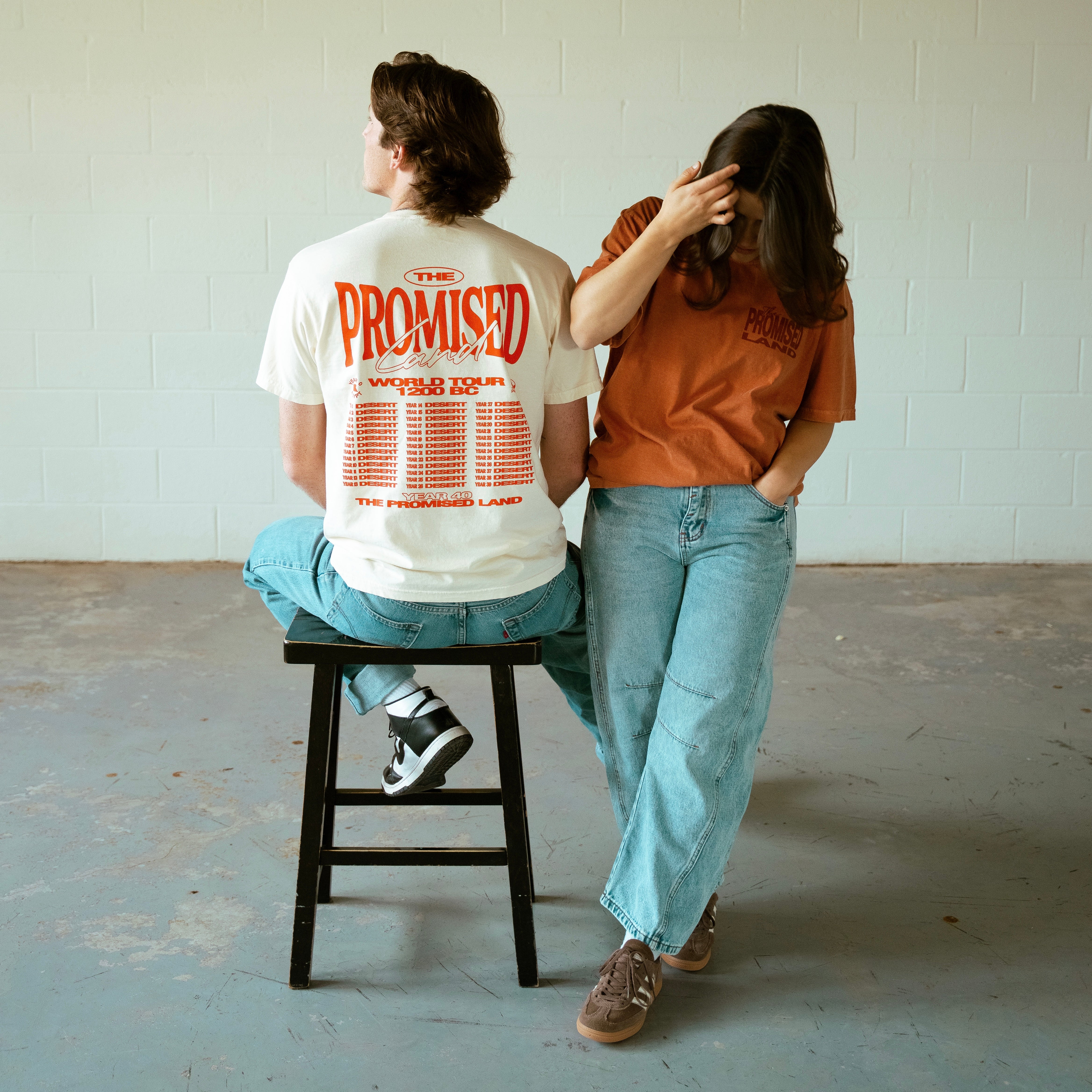 World Tour Tee - The Promised Land Merch | The Exodus as a Comedy