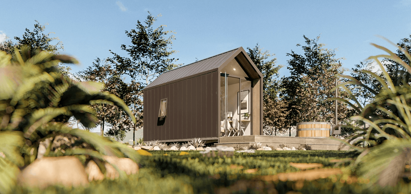 Tiny Haus 6m/20ft Gable shaped tiny house