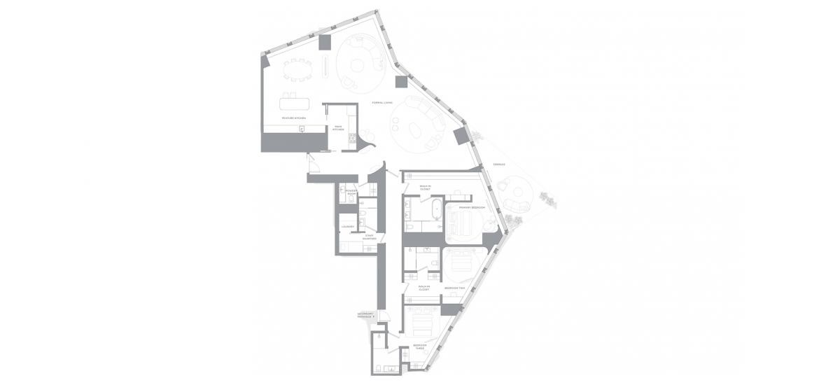 baccarat residences floor plan