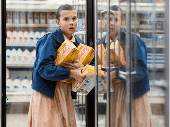 Stranger Things' eggo integration