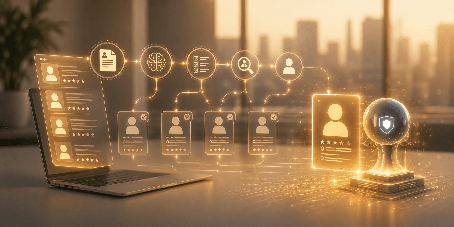 AI-powered recruitment workspace