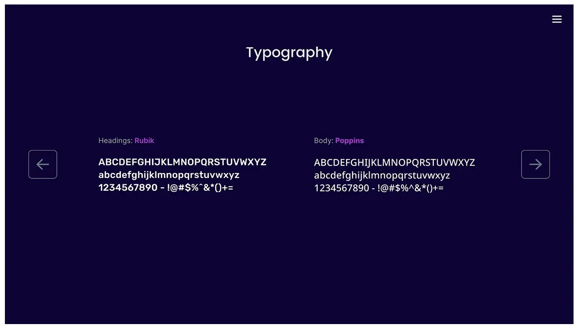 style tile typography 