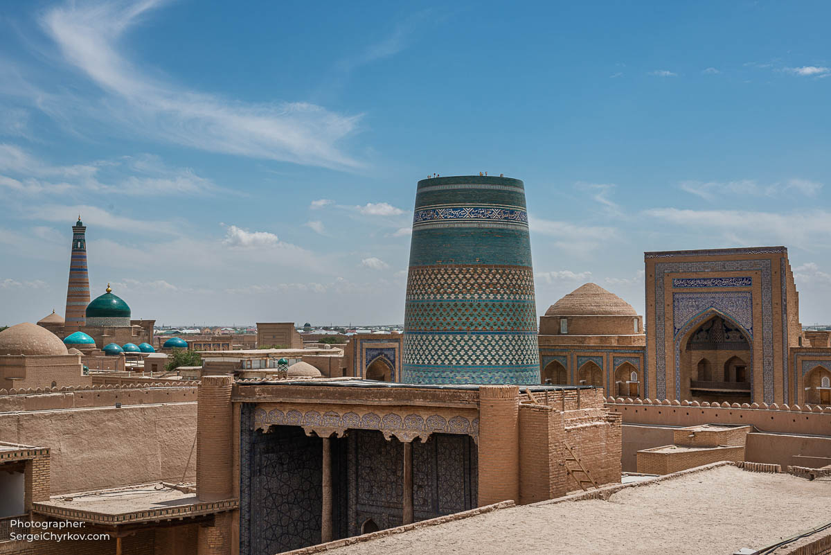 Khiva, Uzbekistan by photographer Sergei Chyrkov. Хива, Узбекистан, фотограф: Сергей Чирков.