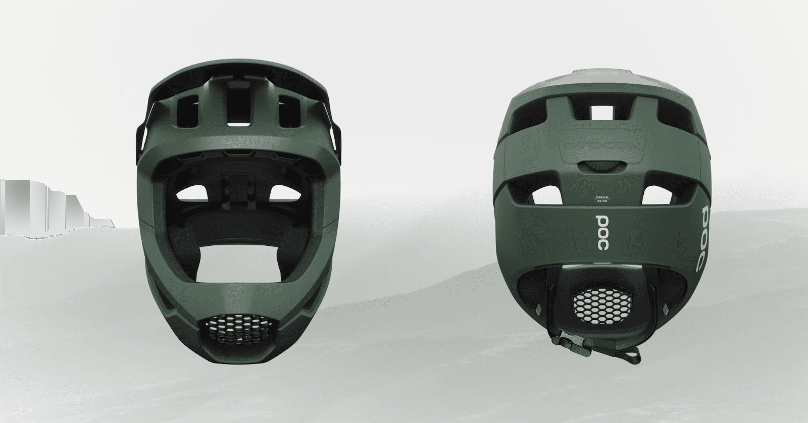 POC Otocon in green colorway