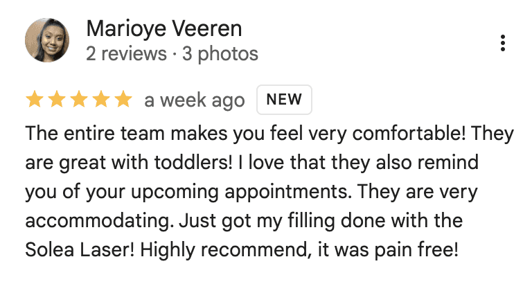 5 Star Patient Review in Newark & Milltown NJ