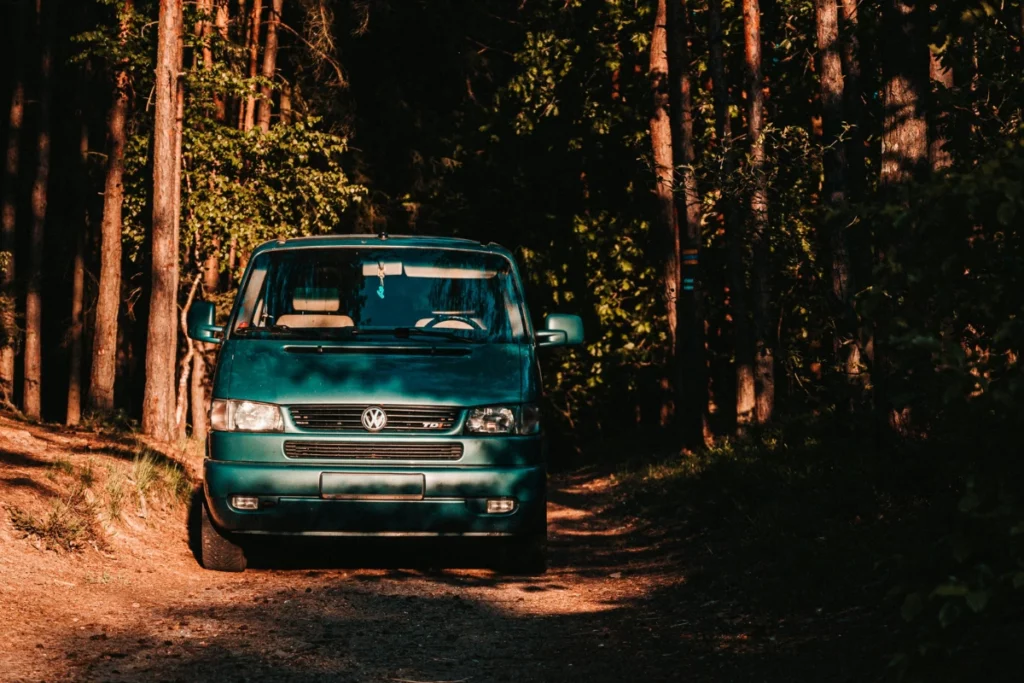 VW Transporter Van Conversion off road