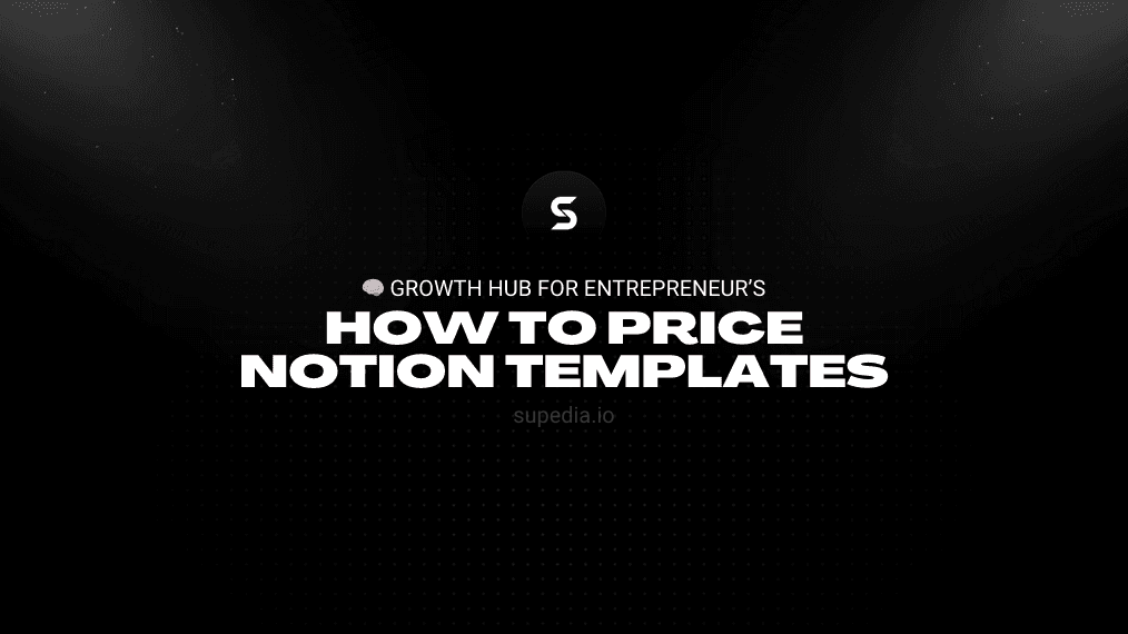 How to price notion templates