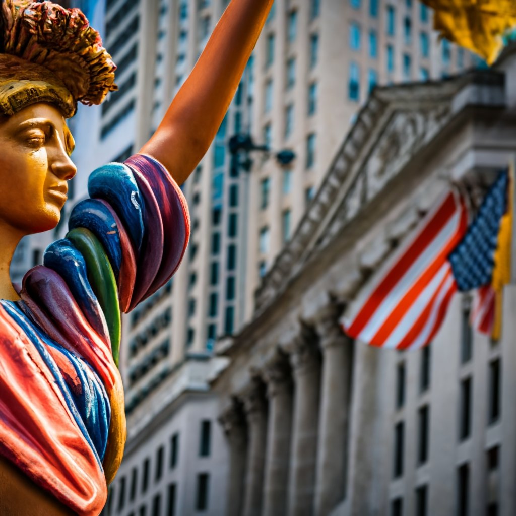 World map illustrating the global journey of L1 visa holders to the United States.