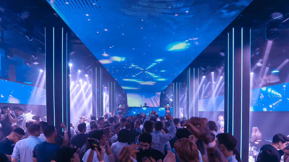 Coach explaining something to an athlete