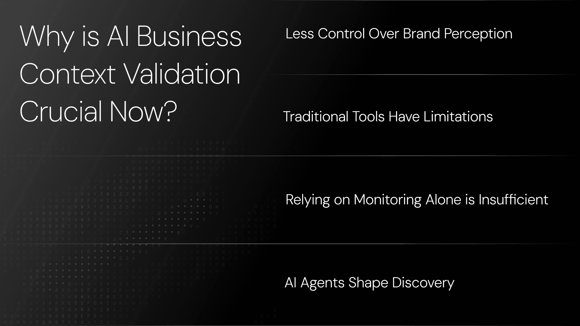 Why is AI Business Context Validation Crucial Now