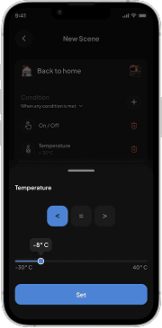 Temperature condition