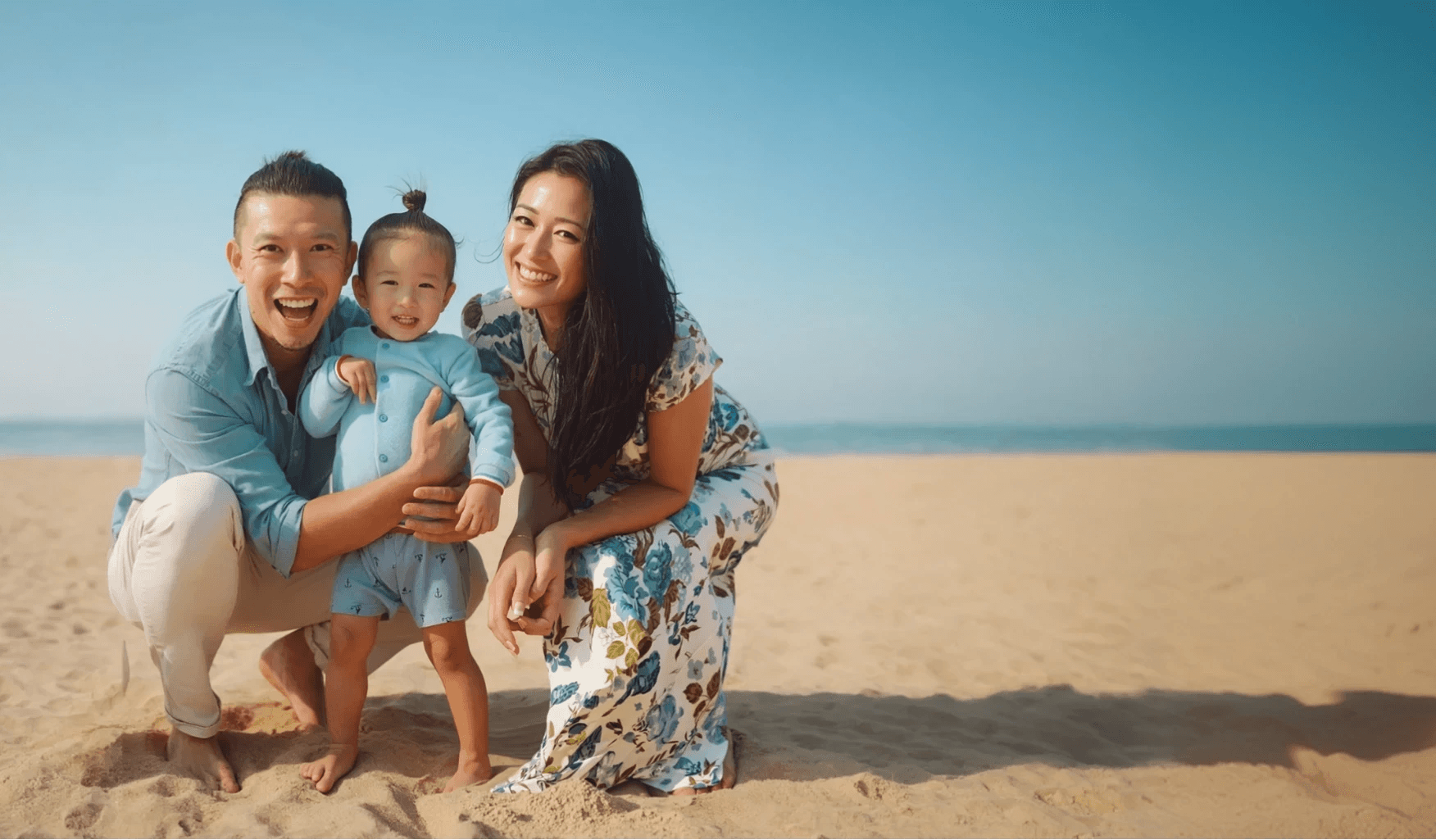 Ennie Lim with her son.