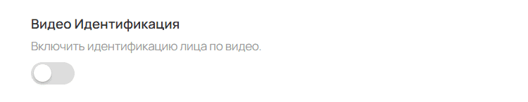 Видео идентификация