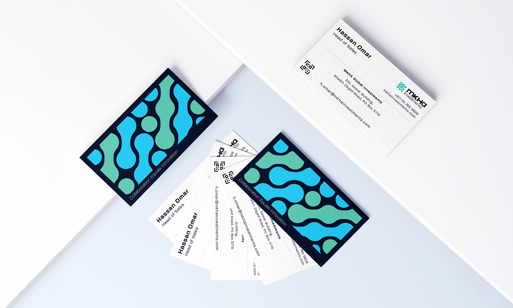 MKHA Investments business cards