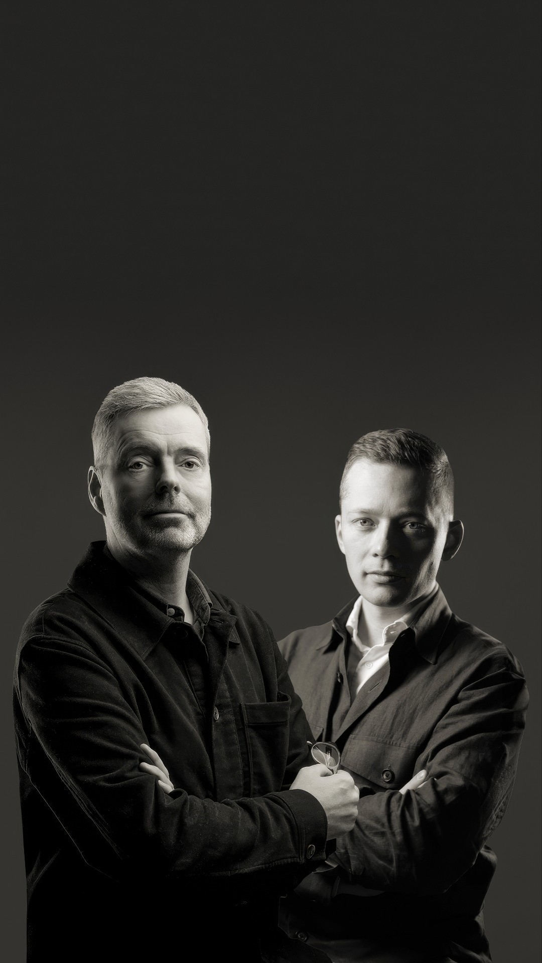 Simon Wallin och Anders Berg, grundare av Crux Comms – AI-stödd PR och strategisk kommunikation för B2B-tech