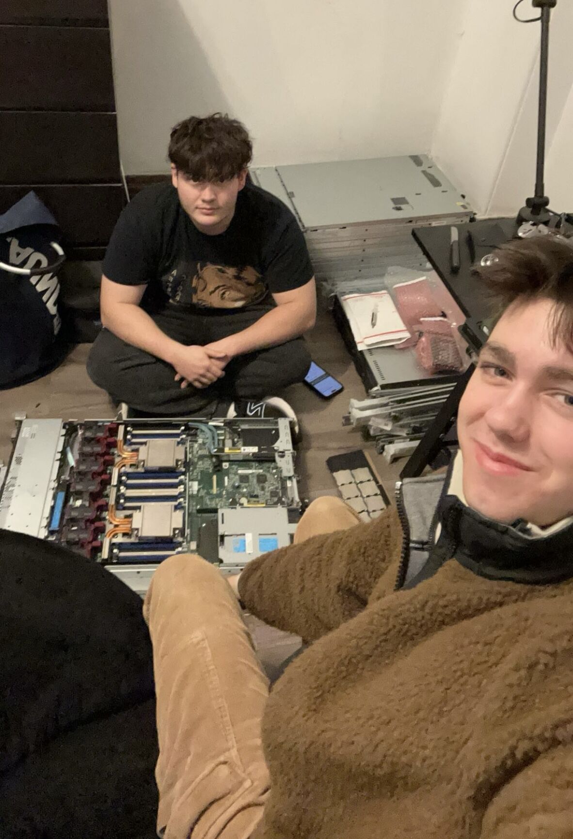 Building servers in my university house