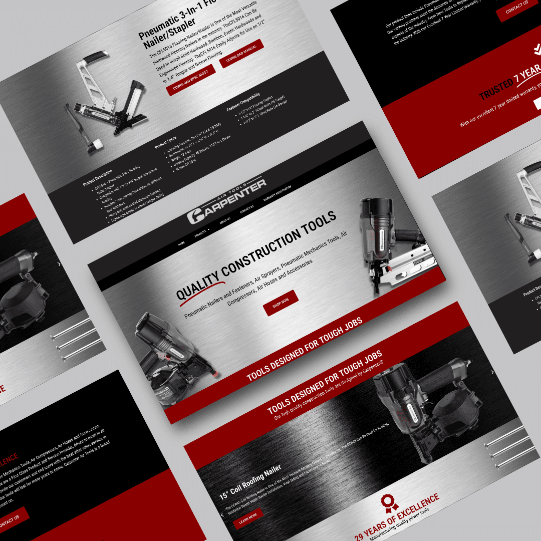 Example work of branding design