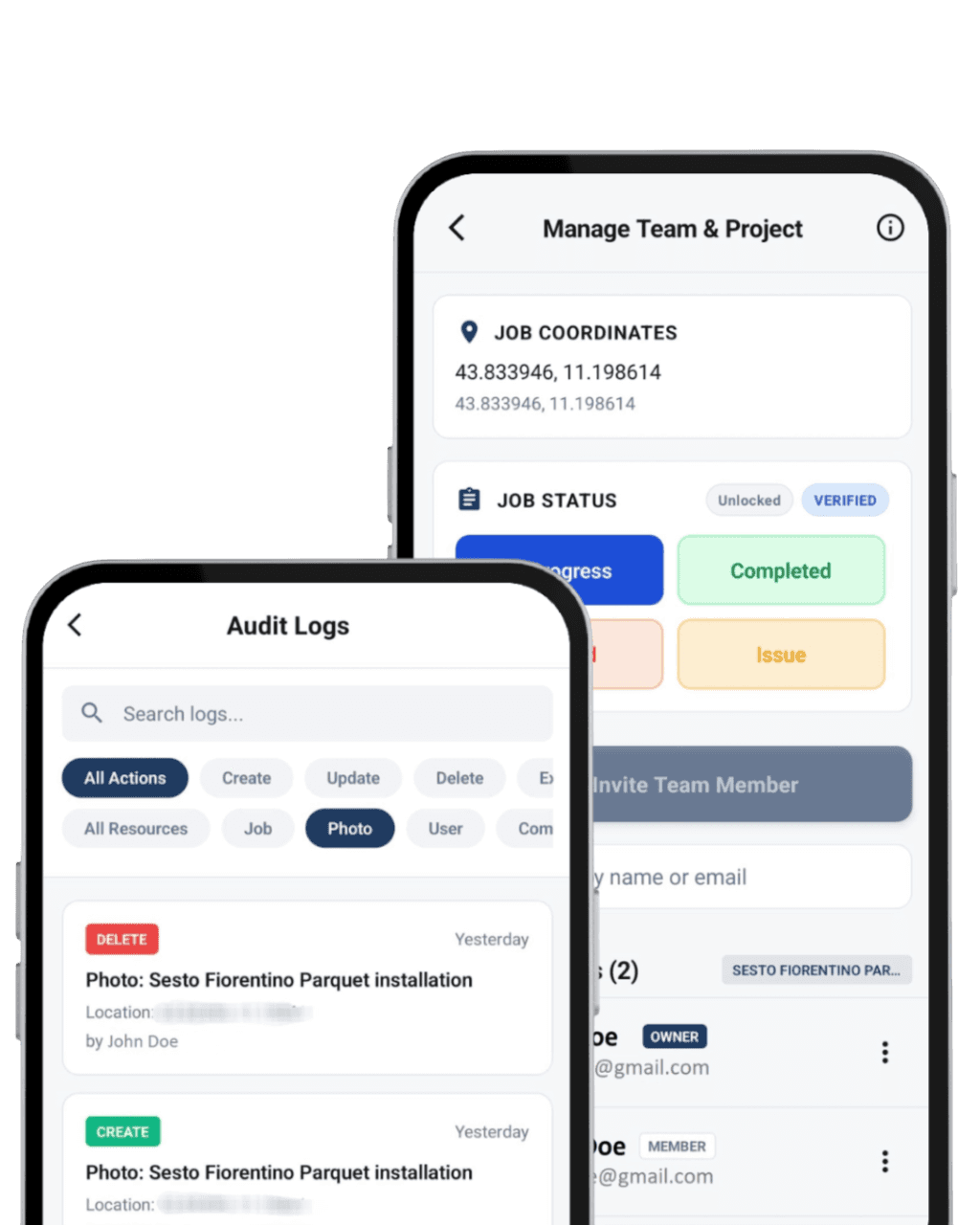 Bluetooino controllers screen