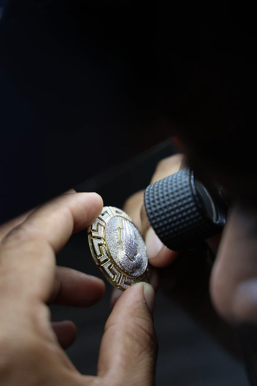 Finishing — jewelry workshop