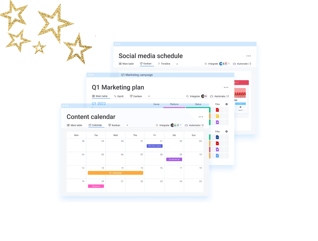 monday.com for marketing