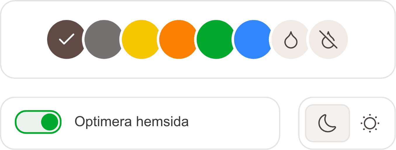 An image of Dreelio's in app customization feature