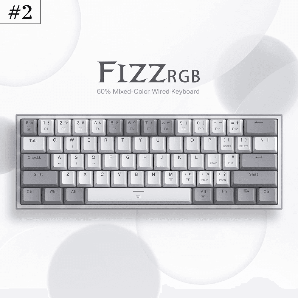 Redragon K617 Fizz Compact Gaming Keyboard