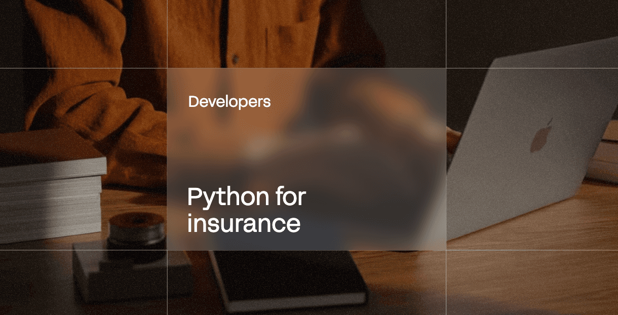 Is Python the right programming language for insurance?