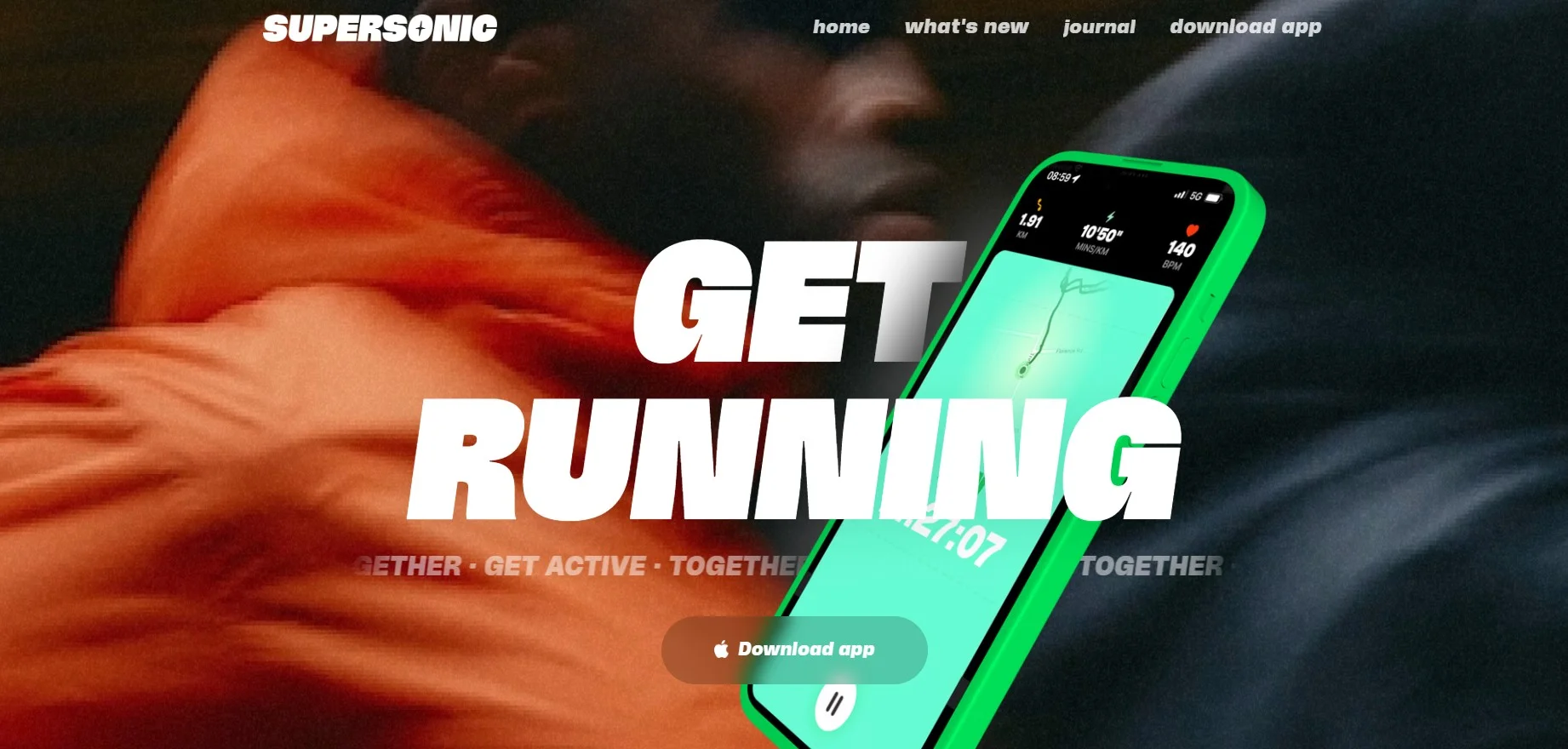 Best Fitness Websites Built with Framer - Supersonic