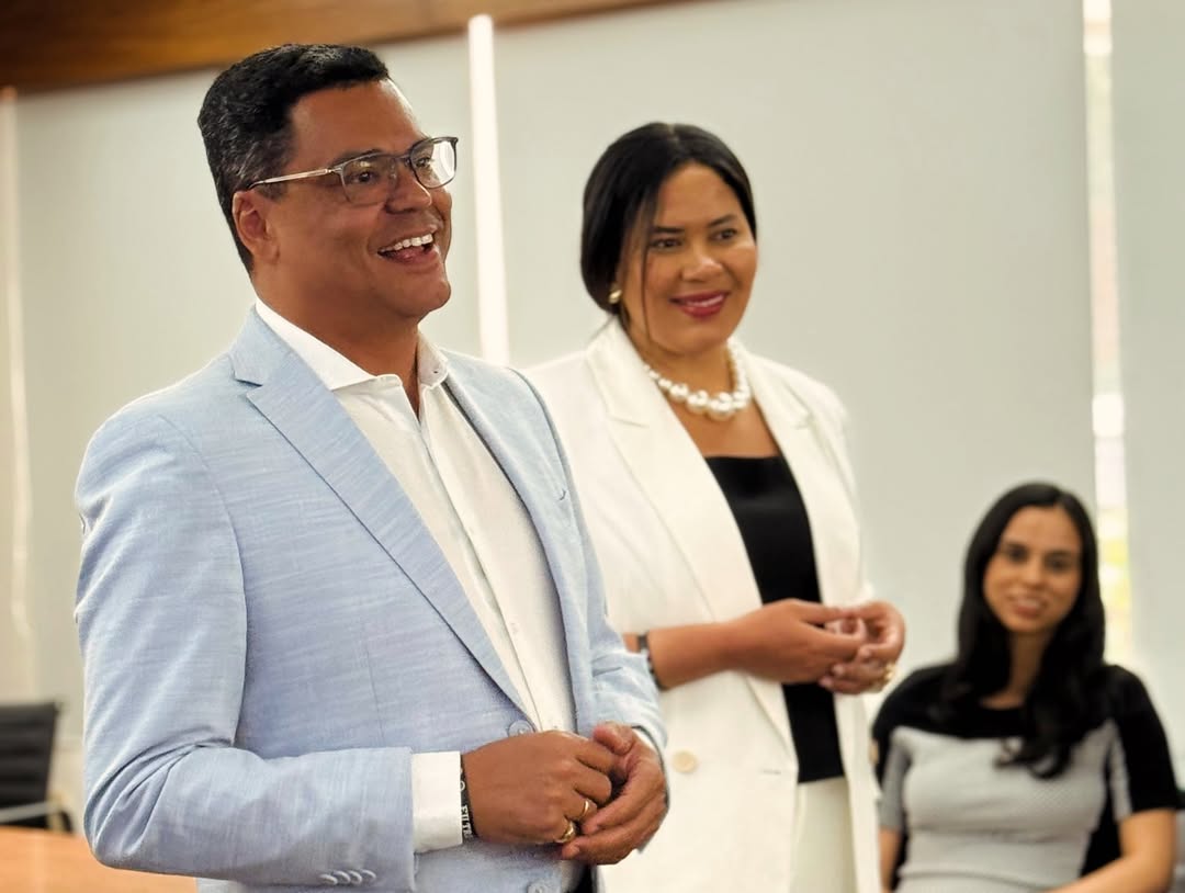 Office discussion scene