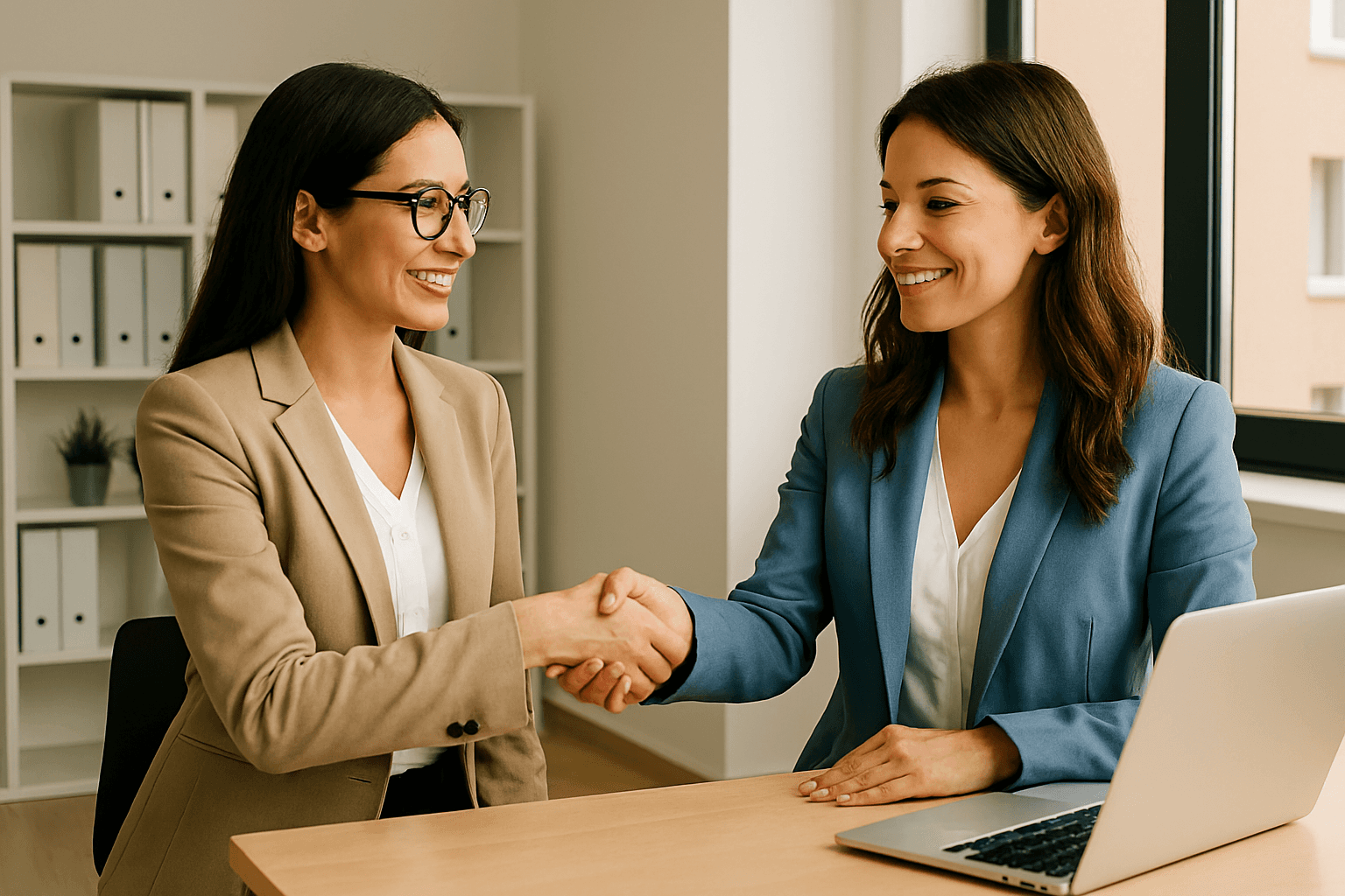 business people discussing about business