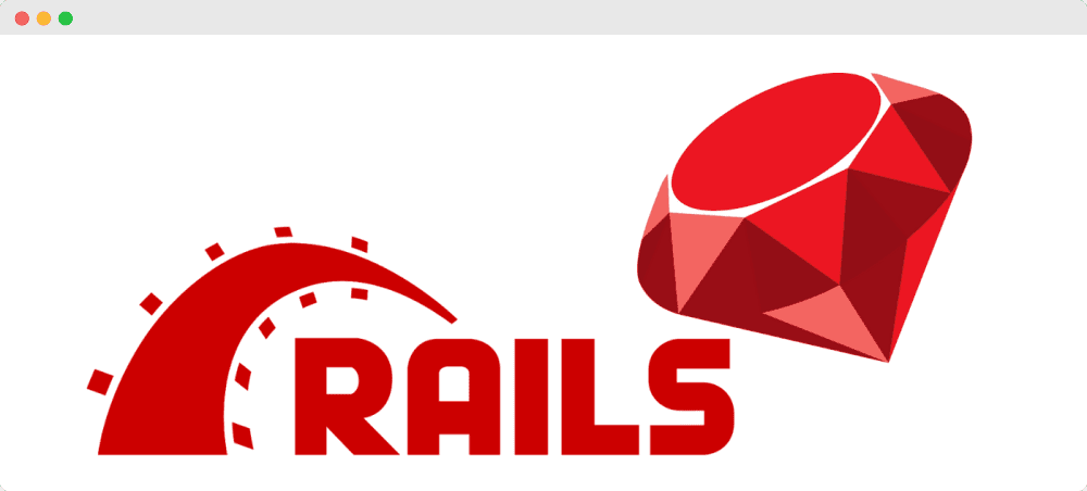 Ruby on rails logo for Saas development