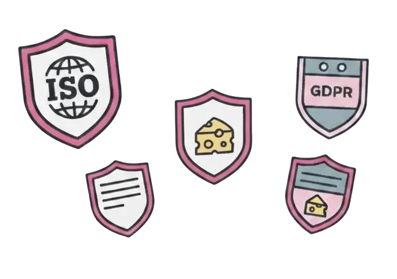 A certification illustration