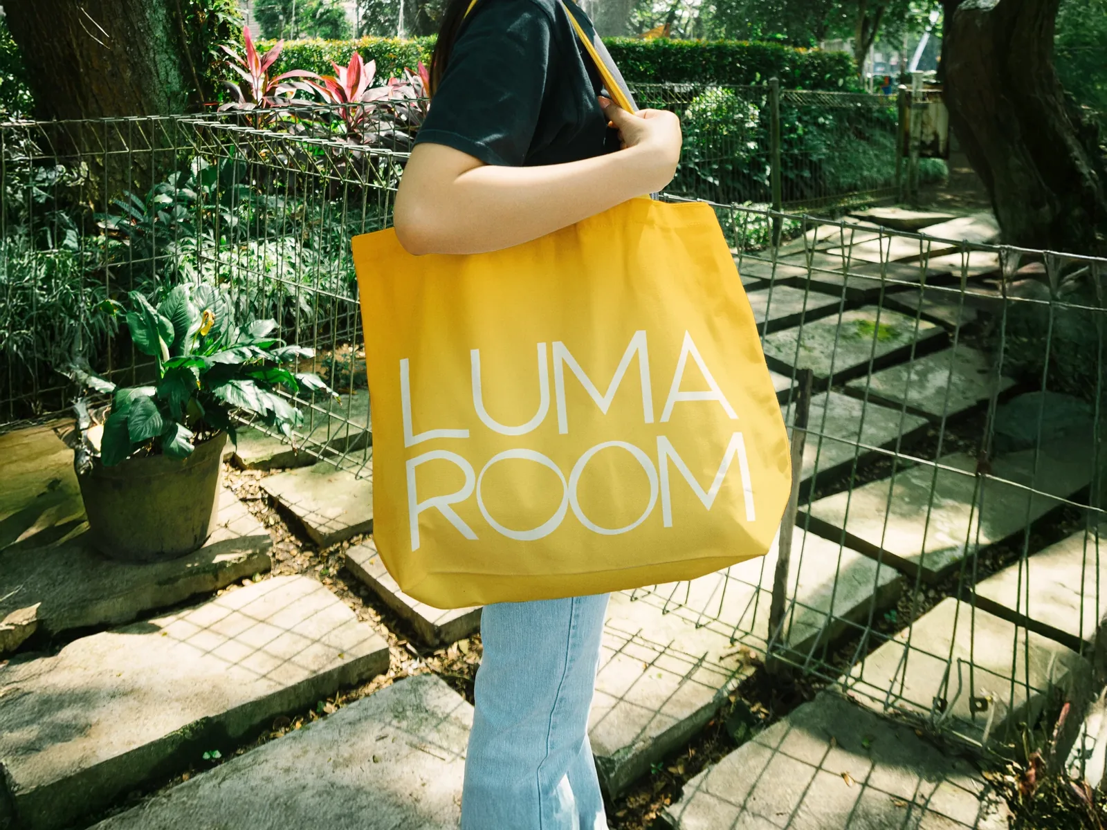 clean, calming, minimalist lumaroom branding