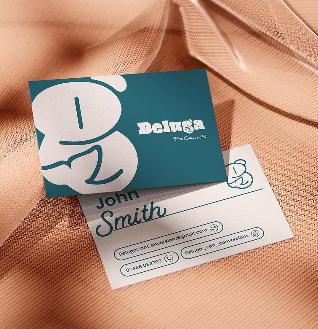 Beluga Van Business Card Design 