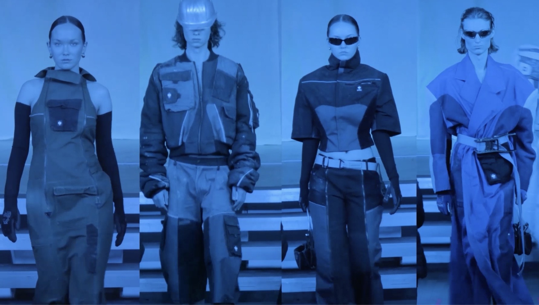 Group of 4 models