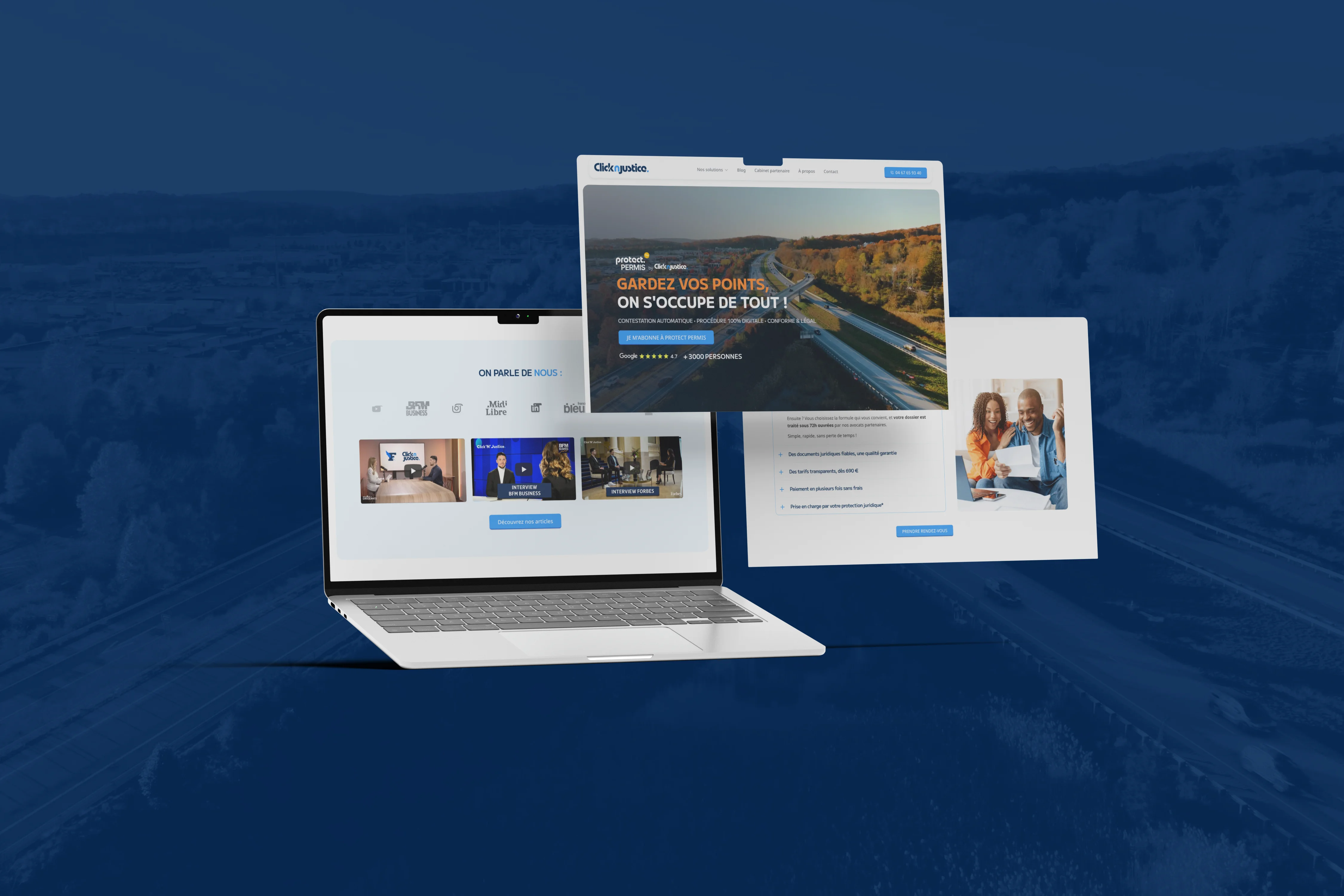 différentes pages de ventes orientées conversion et parcours utilisateur