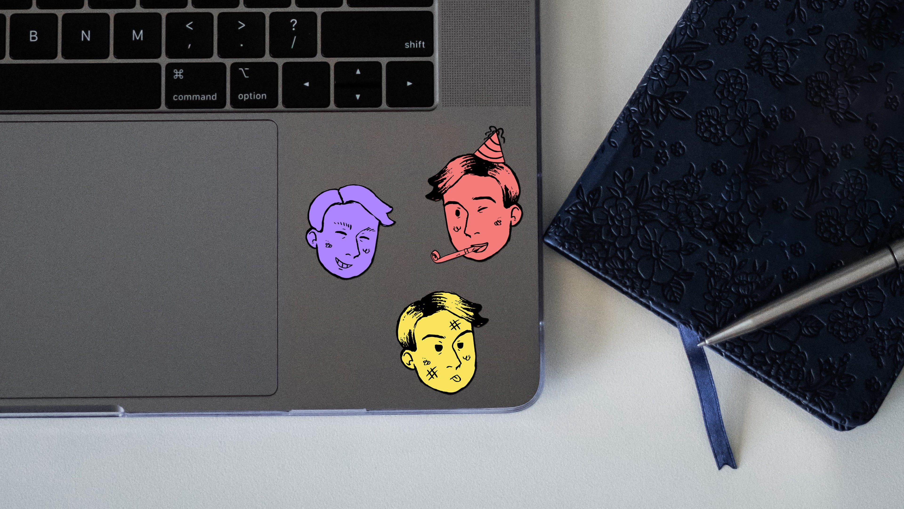 Harry & Larry Stickers